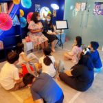 Students sitting